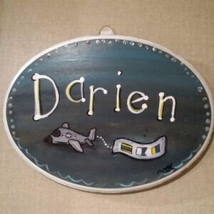 Hand Crafted Kids Sign
